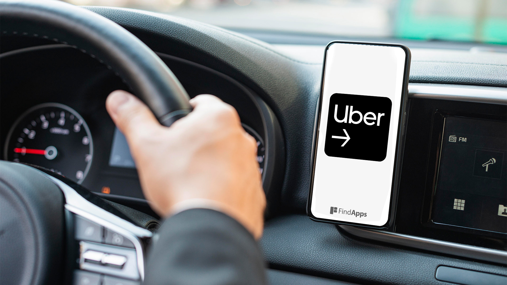 "Uber Driver" app, review.