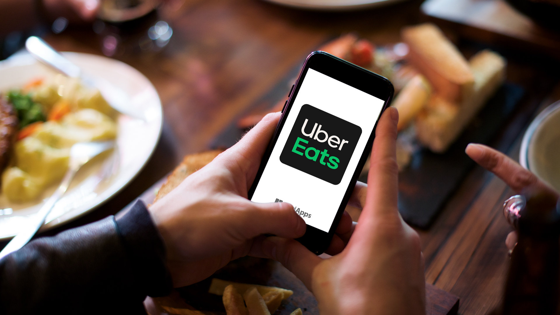 "Uber Eats" app, review.