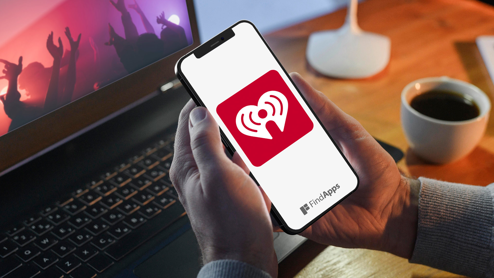 "iHeart" app, review.