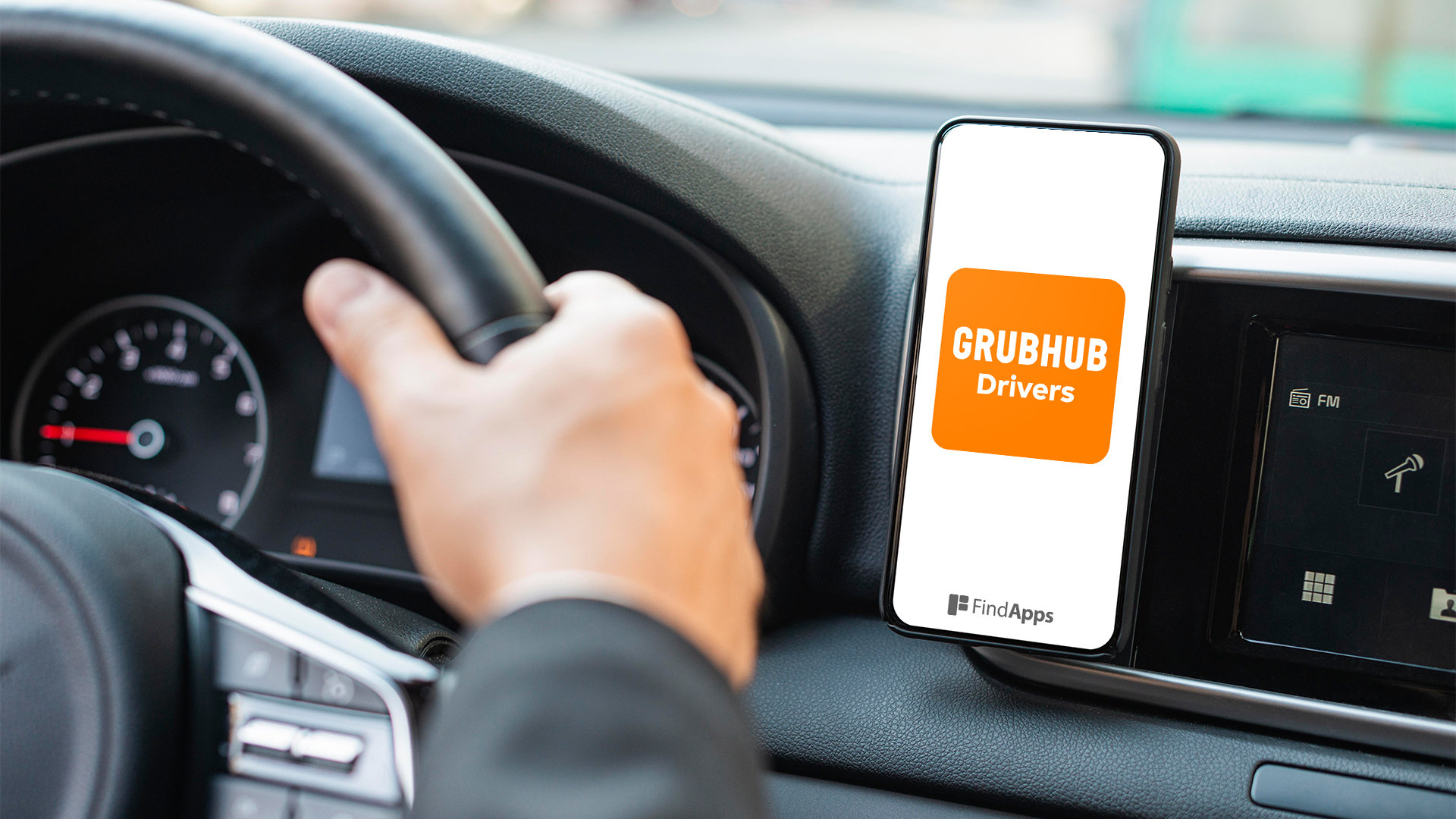 "Grubhub for Drivers" app, review.